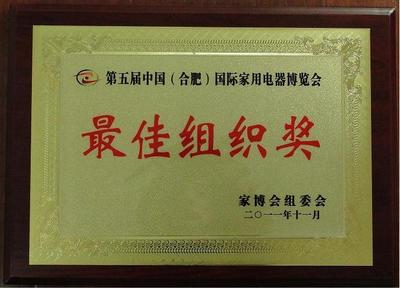 合肥安輕職業(yè)學(xué)校中國(guó)國(guó)際家電博覽獲獎(jiǎng)
