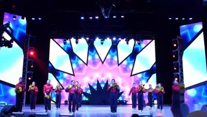 合肥安輕職業學校2017年元旦匯演 20拉丁舞